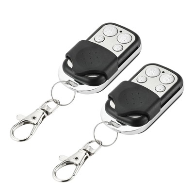 2* Universal Fixed Code 4 Button Gate Garage Opener Remote Control