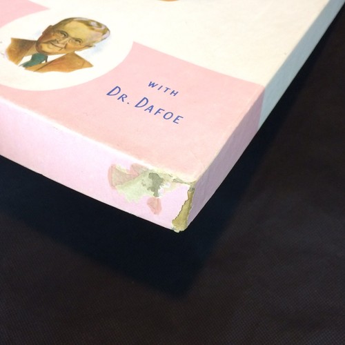 Vtg Baby Book Pink Through Baby's First Years Dr. Dafoe 1942 Scapbook Record USA