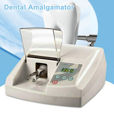 Dental Lab Digital Amalgamator Amalgam Capsule Mixer Triturator Speed Adjustable