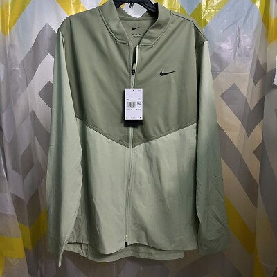 NEW Nike Tour Essential Golf Jacket Green DV1663-343 Men s Size 2XL