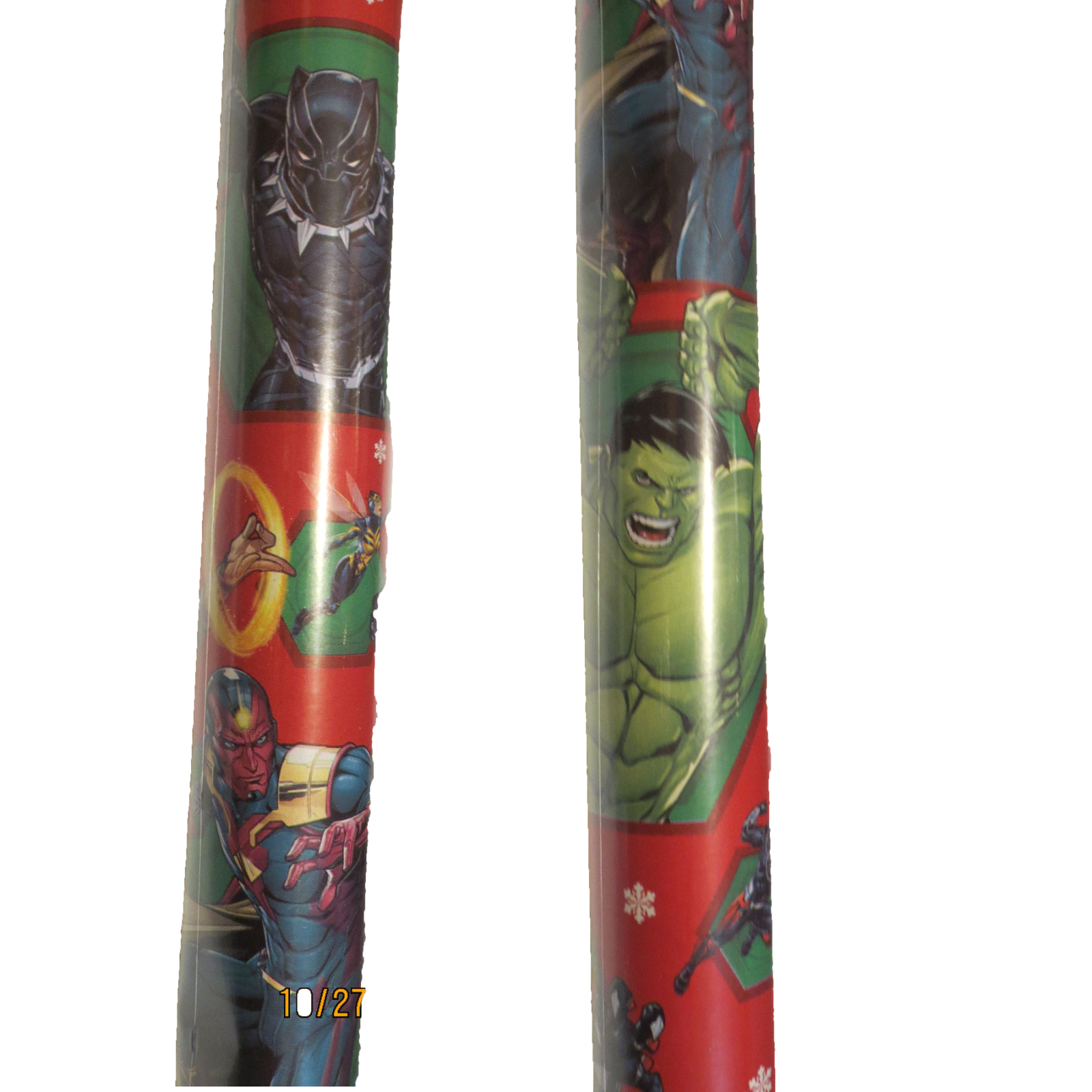 Marvel Avengers Holiday Wrapping Paper Black Panther Hulk 70 sq ft 1 rollのeBay公認海外通販｜セカイモン