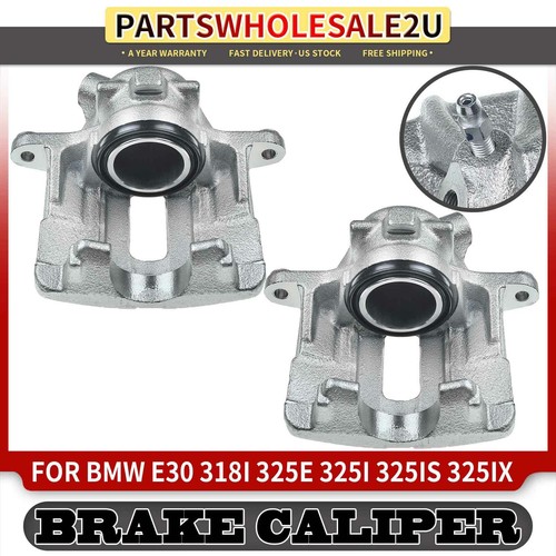 2x Front LH & RH Brake Calipers for BMW E30 318i 318is 325 325e 325es 325i 325is