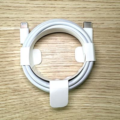 Genuine Original Apple Store Replacement USB-C to Lightning Charging Cable 2M