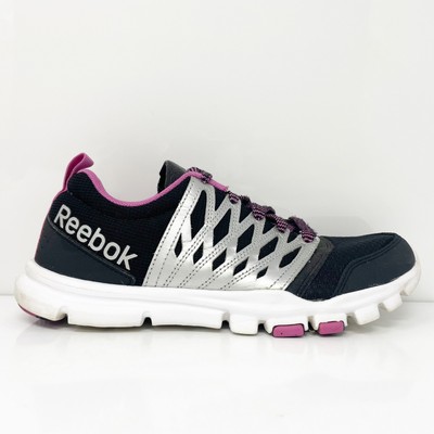 Reebok Womens Yourflex Trainette 5.0 M48890 Черные кроссовки для бега, размер 8