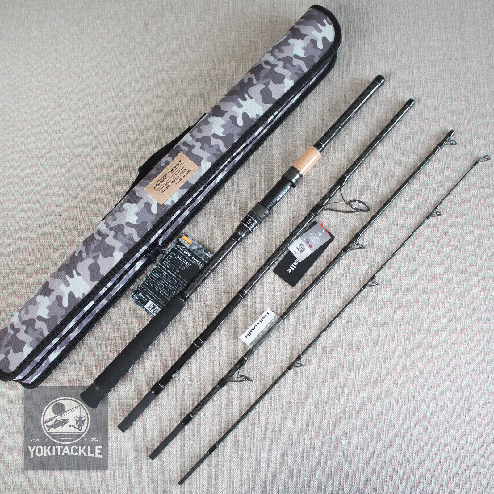 Tailwalk NAMAZON MOBILLY S824XH Spinning Rod for Bass 4 Tailwalk NAMAZON MOBILLY S824XH Spinning Rod for Bass 4