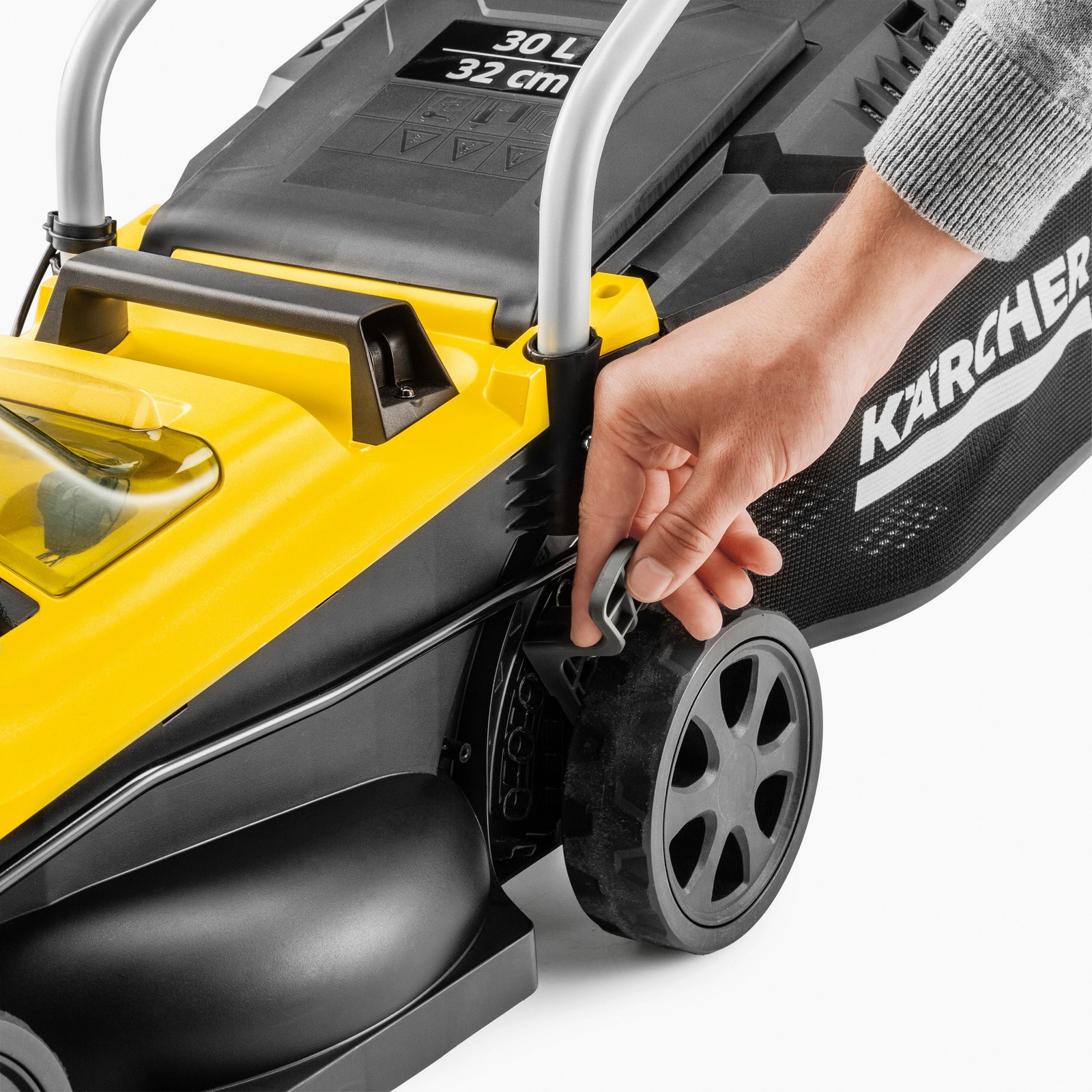 KÄRCHER Akkurasenmäher LMO 2-18 32 cm 250 m² 30 Liter Volumen B-WARE - Bild 3 von 8