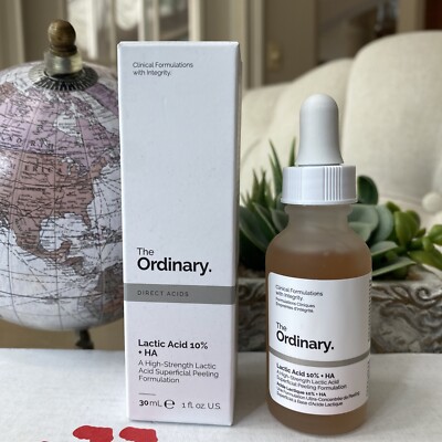 The Ordinary Lactic Acid 10% + HA | USA SELLER | Authentic Product