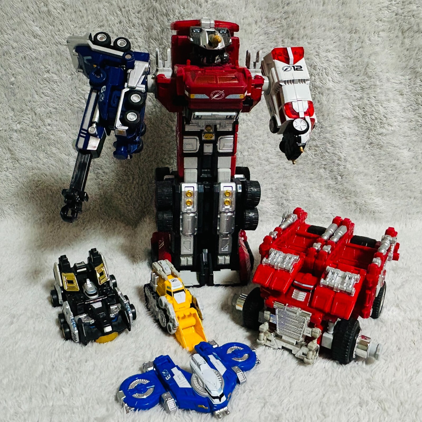 機動隊脛当セット BANDAI Megazord DX Power Rangers OperationOverdrive Sentai
