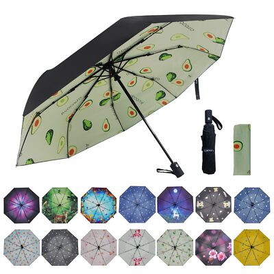 Windproof Travel Compact Umbrella-Automatic Umbrellas for Rain-Compact Folding