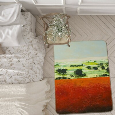 3D Red Field ZHUA181 Game Non Slip Rug Mat Photo Carpet Allan P Zoe