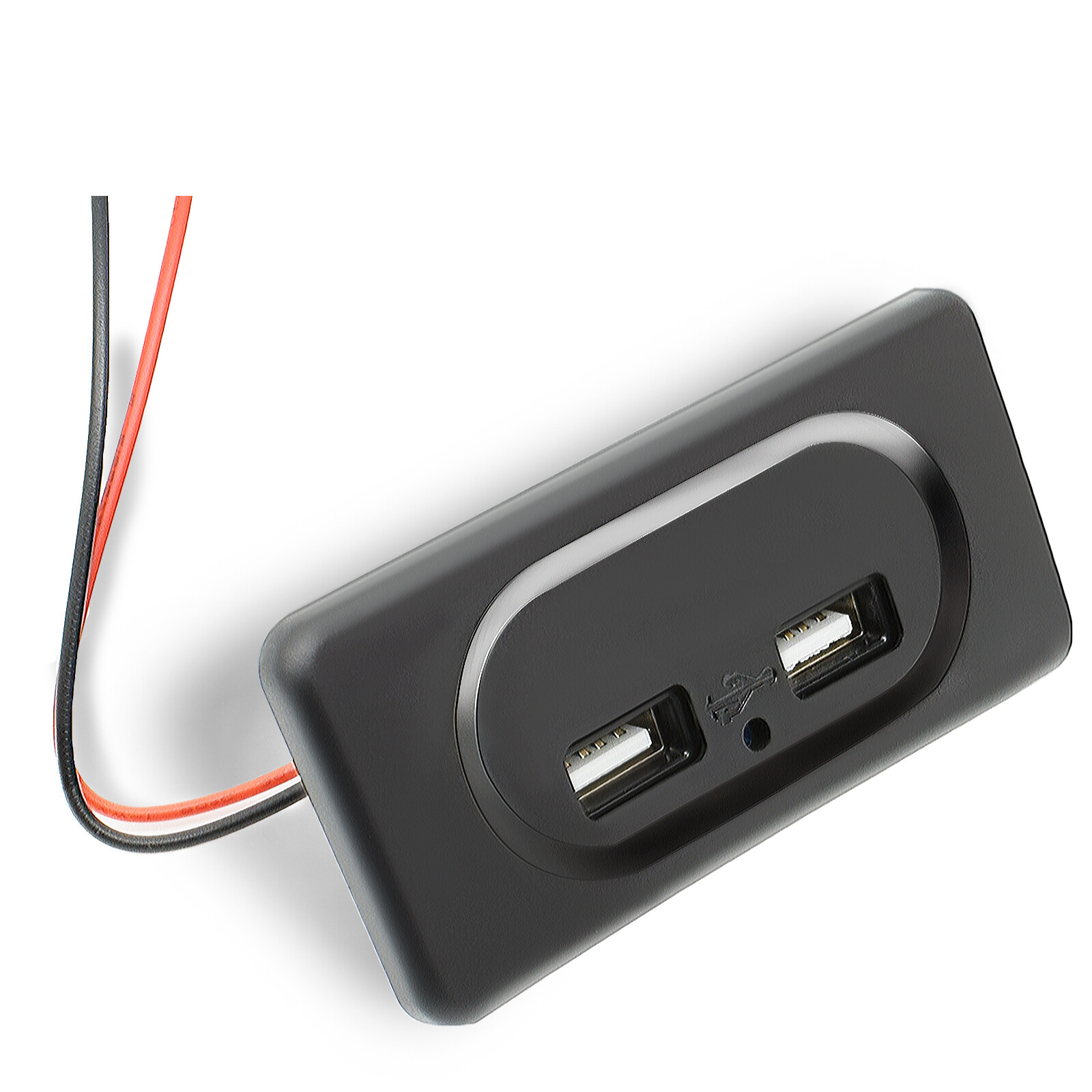 12v 24v dual usb pd qc3 0 car boat rv fast charger socket led power