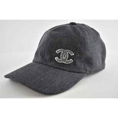 CHANEL キャップ 黒のチェーン $_1.JPG?set_id=880000500F