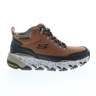 

Skechers Glide Step Trail Woodward 237257 Мужские коричневые спортивные кроссовки 11.5, Коричневый, Skechers Glide Step Trail Woodward