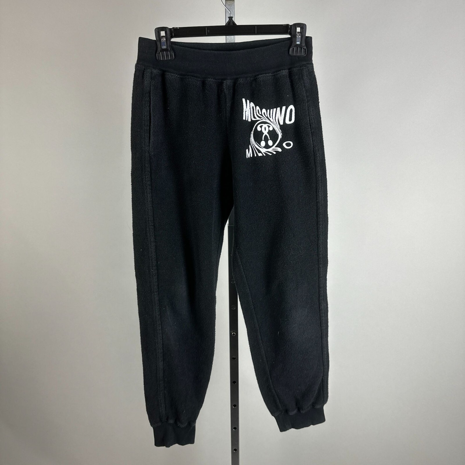 Moschino Couture Black Reverse Double Question Mark Lounge