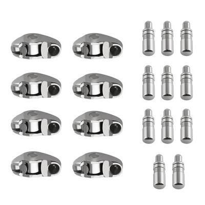 8pcs Dual Overhead Cam Rocker Arms & Valve Lifters for Chevy GMC Buick 12565203