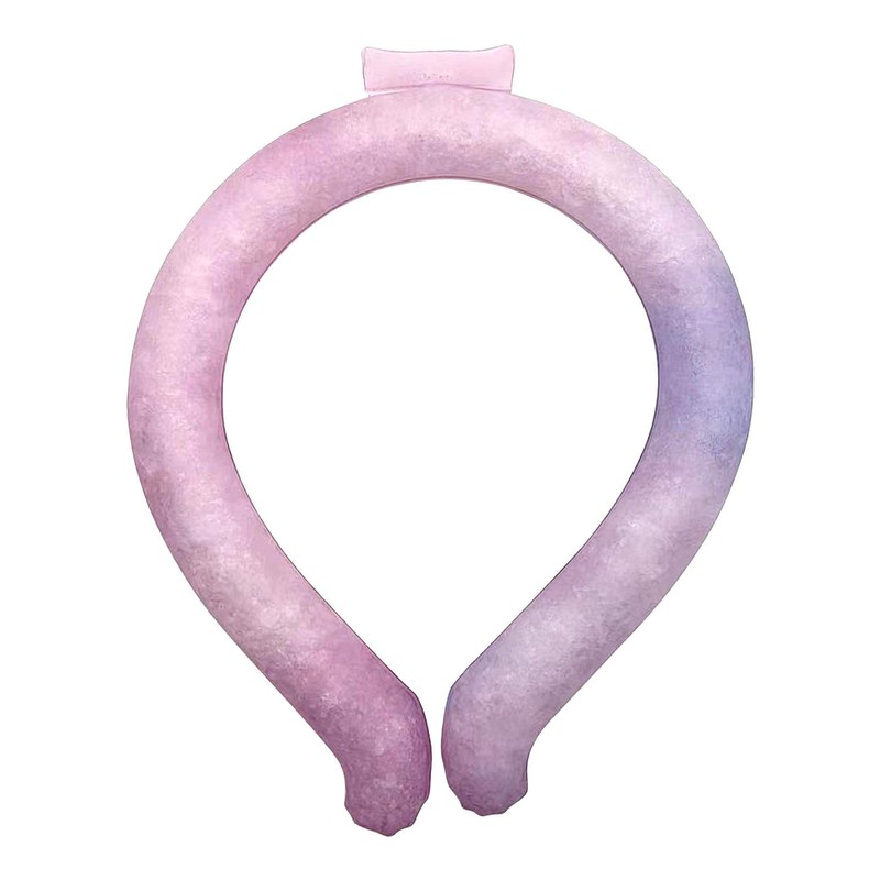 Neck Cooler Tube Ring Wrap Sports Wearable Ice Wrap Rings for Cooling Neck