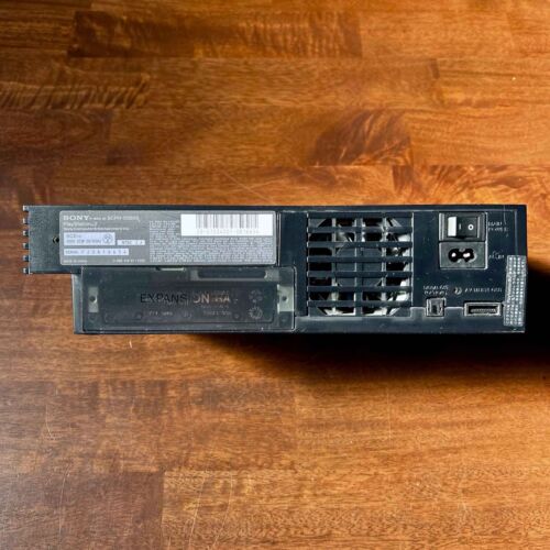 PlayStation 2 Midnight Black Skeleton SCPH-50000 Console PlayStation 2 Midnight Black Skeleton SCPH-50000 Console