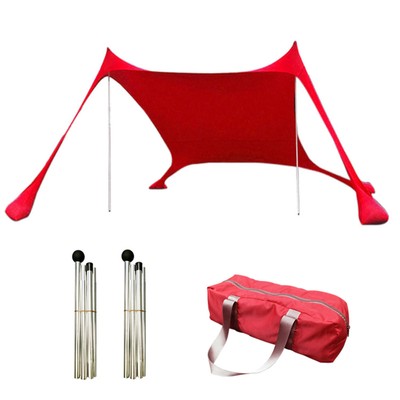 One-piece Beach Can Sun Shade Shelter Tent for Outdoor Waterproof UV Resistant 