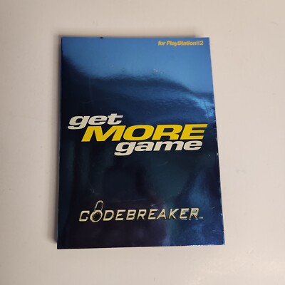 Pelican ''Get More Game'' PlayStation 2 PS2 CodeBreaker Version 9.3 vgb1