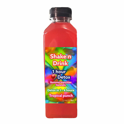 1 Hour THC Detox - Tropical Punch - Formulated for Green Leaf Smokers