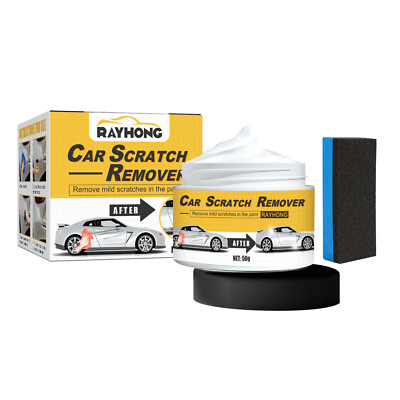 Car Wax Polish Scratch Remover Polishing Compound & Scratch Remover Cleaner 50g