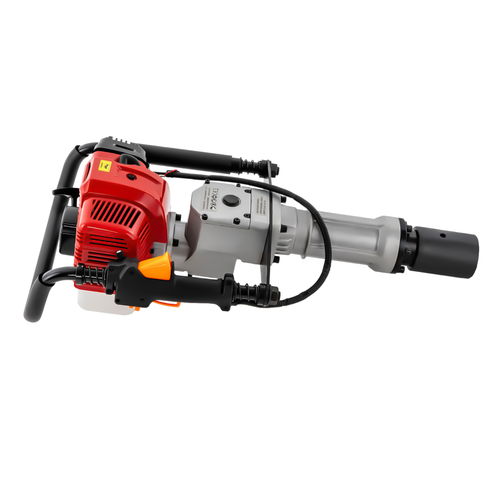 52CC 2.3HP Heavy Duty Gas Powered Fence Pile Driver T-Post Push Gasoline Engine 