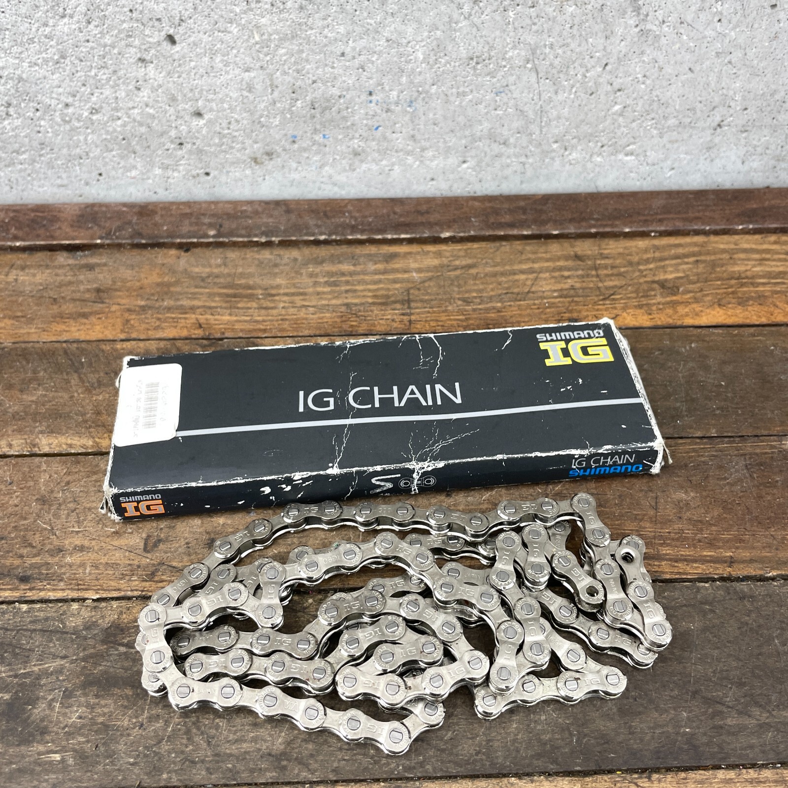 SHIMANO　IGチェーン 「CN-IG90」 新品未使用 Vintage Shimano XTR Chain NOS CN-IG90 Interactive Glide IG 8