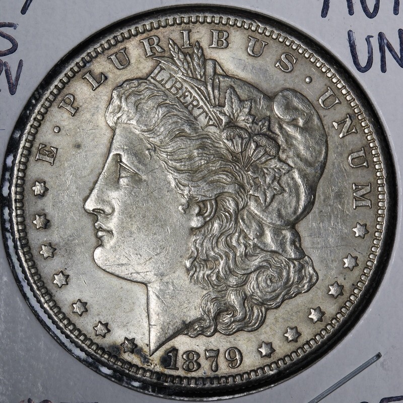 1879-S REV 78 Morgan Silver Dollar AU+/UNC E330 JNRT | eBay