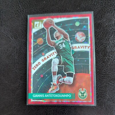 2023-24 Panini Donruss Giannis Antetokounmpo  Zero Gravity