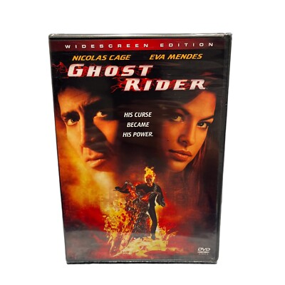 Ghost Rider DVD / Nicolas Cage / Widescreen New D8