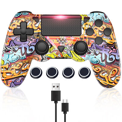 Wireless Controller For PS4 Game Controller Pro/Slim/PC Gamepad Touchpanel