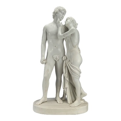 Venus und Adonis von Antonio Canova Antikes griechisches marmor museum Kopie