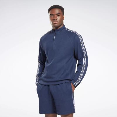 

Вафельные кроссовки Reebok Identity Vector Tape с молнией 1/4, Vector navy