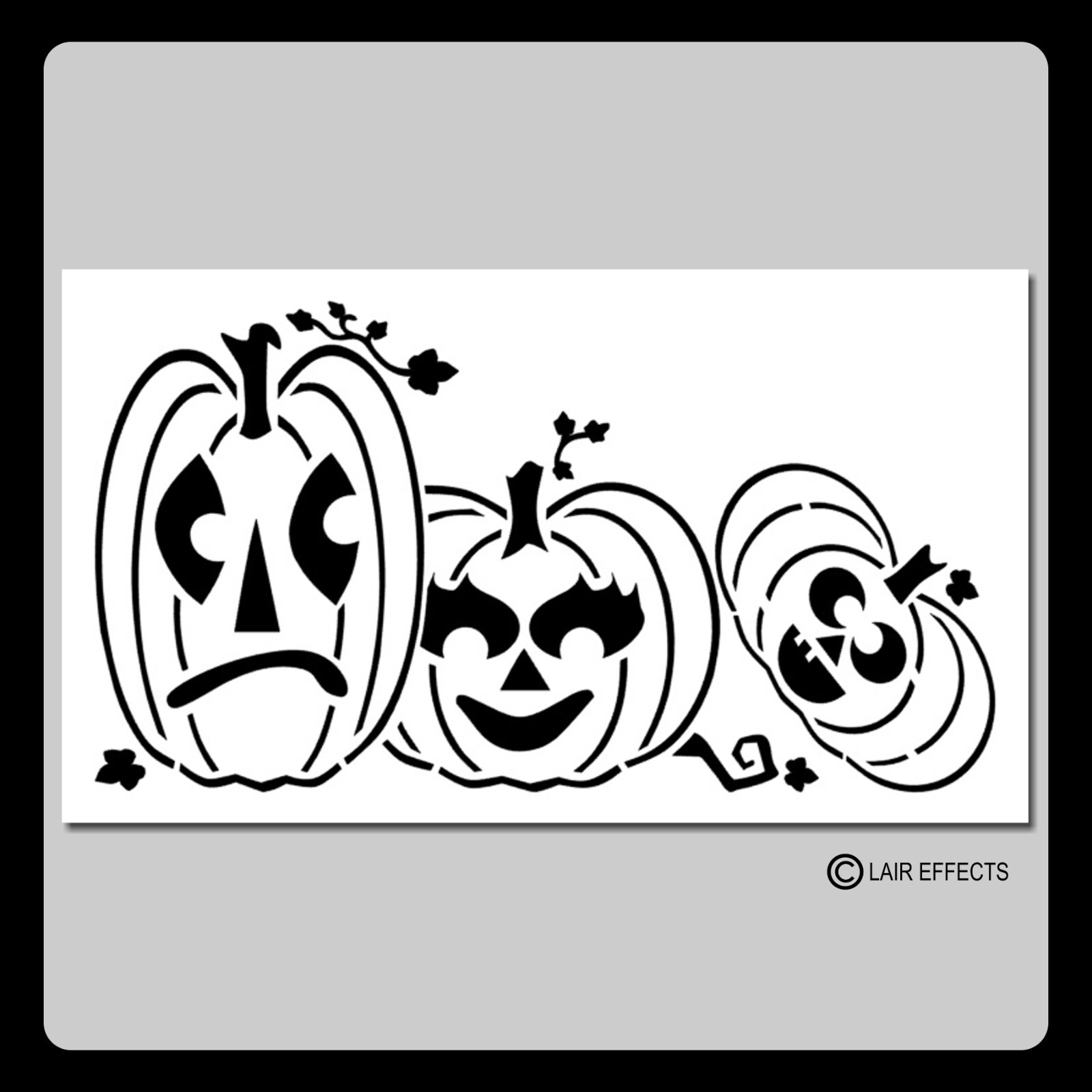 dad-mom-and-baby-pumpkins-stencil-jack-o-lanterns-halloween-leaves-vines-family-ebay