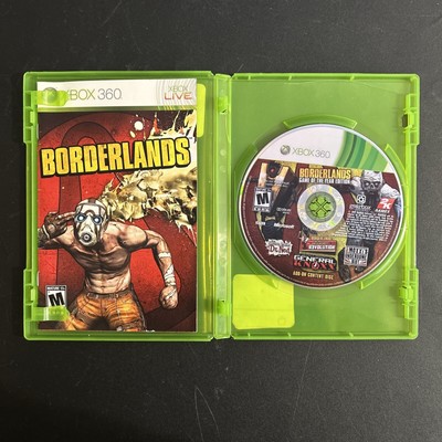 Borderlands - Game of the Year Edition (Microsoft Xbox 360, 2010) Complete CIB!