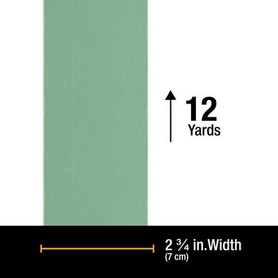 Dura-Gold 2000 Grit Green Film Longboard Sandpaper Roll 2-3/4" Wide, Hook & Loop