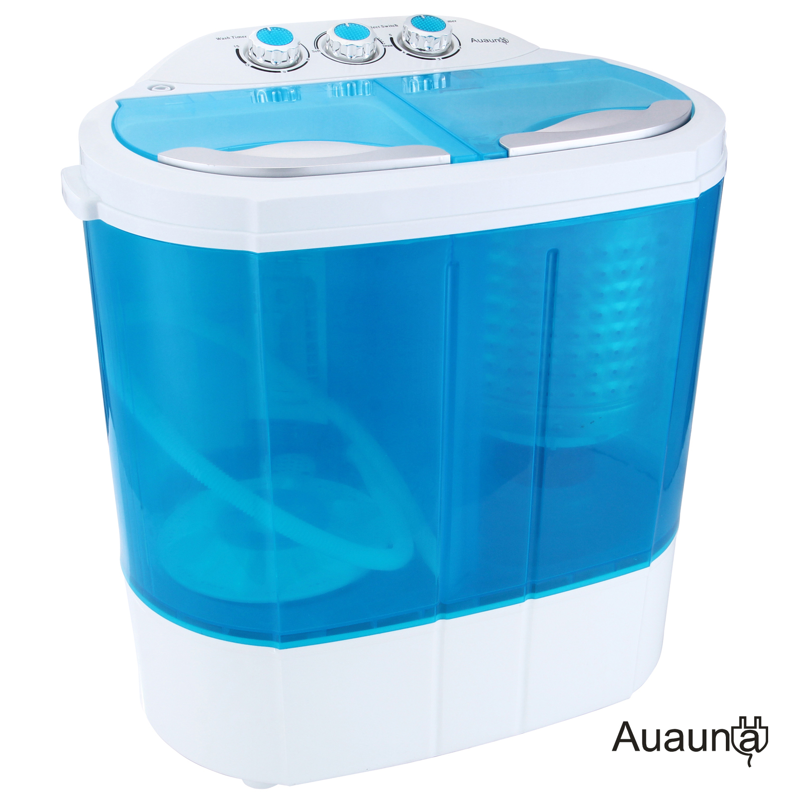 Mini Portable Washing Machine RV Dorm Compact 10lbs Washer Spin Dryer