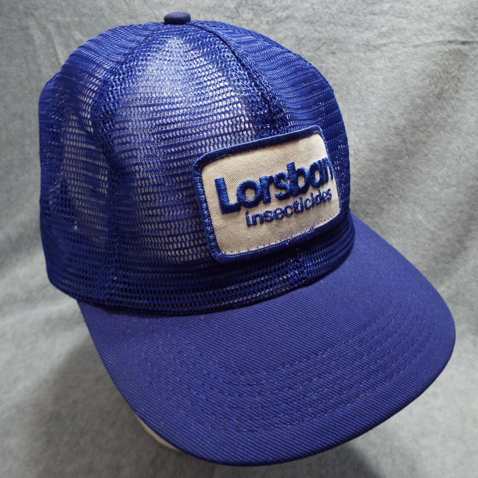 Lorsban Insecticides Vintage Hat Mesh Cap Patch Snapback Made ...