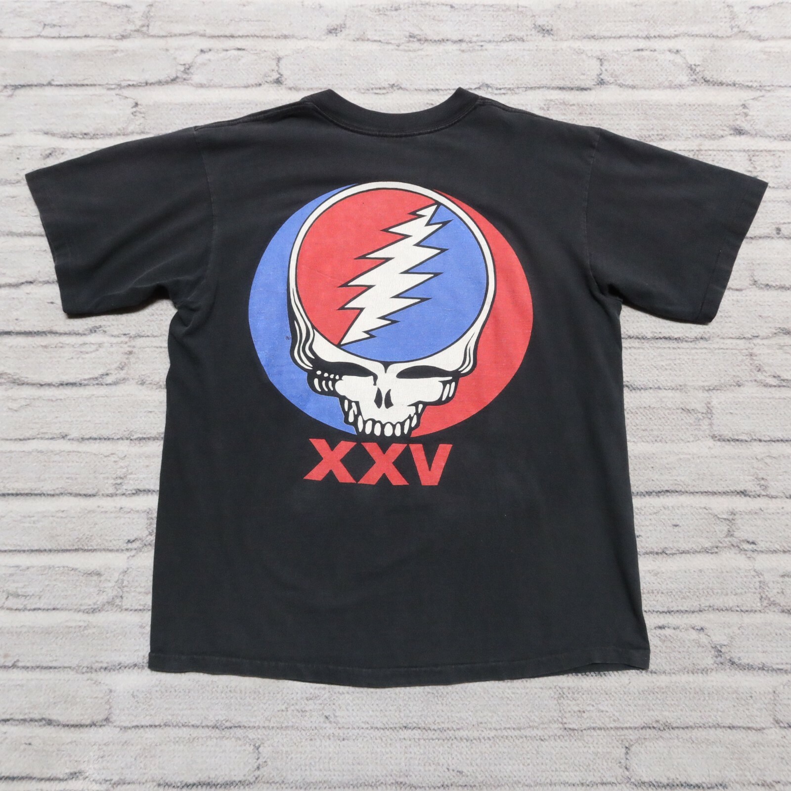Vintage 1990 Grateful Dead XXV 25th Anniversary Tshirt Made