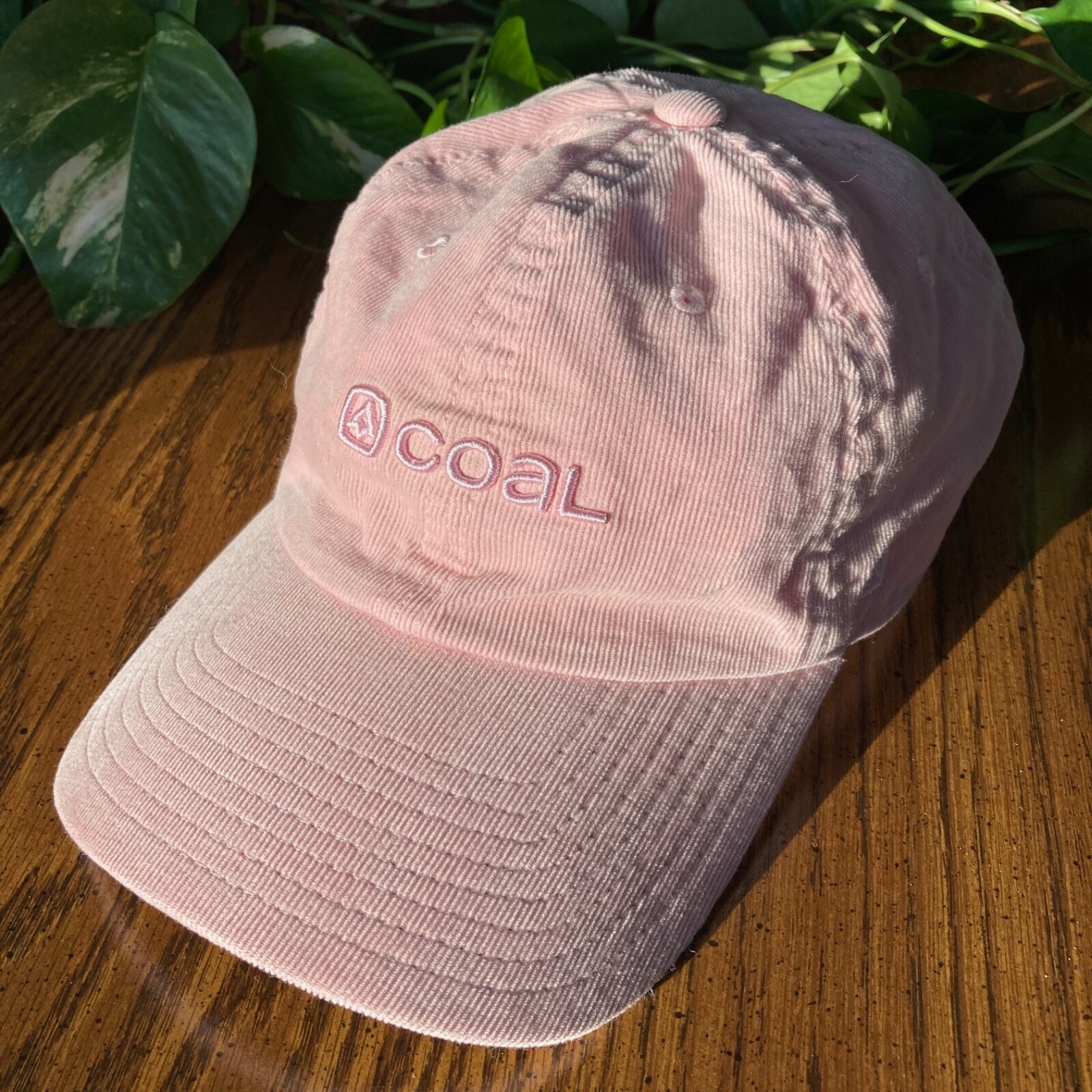★BAUF★ HAUS Flame Corduroy Ball Cap Dusty Pink CorduroyHat-Pink-Front.png?v=