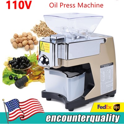 Commercial Oil Press Machine Automatic Olives Oil Extraction Squeezer