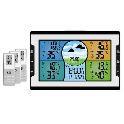KKmoon Digital Multifunctional   4 Channels Indoor &  Q1M4