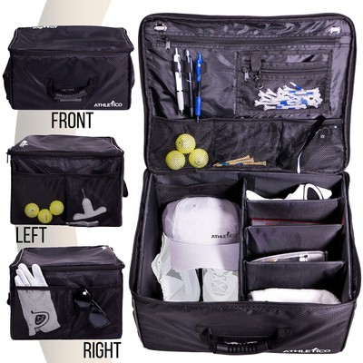 Trunk Organizer Storage - Car Golf Locker To Store Golf Acce