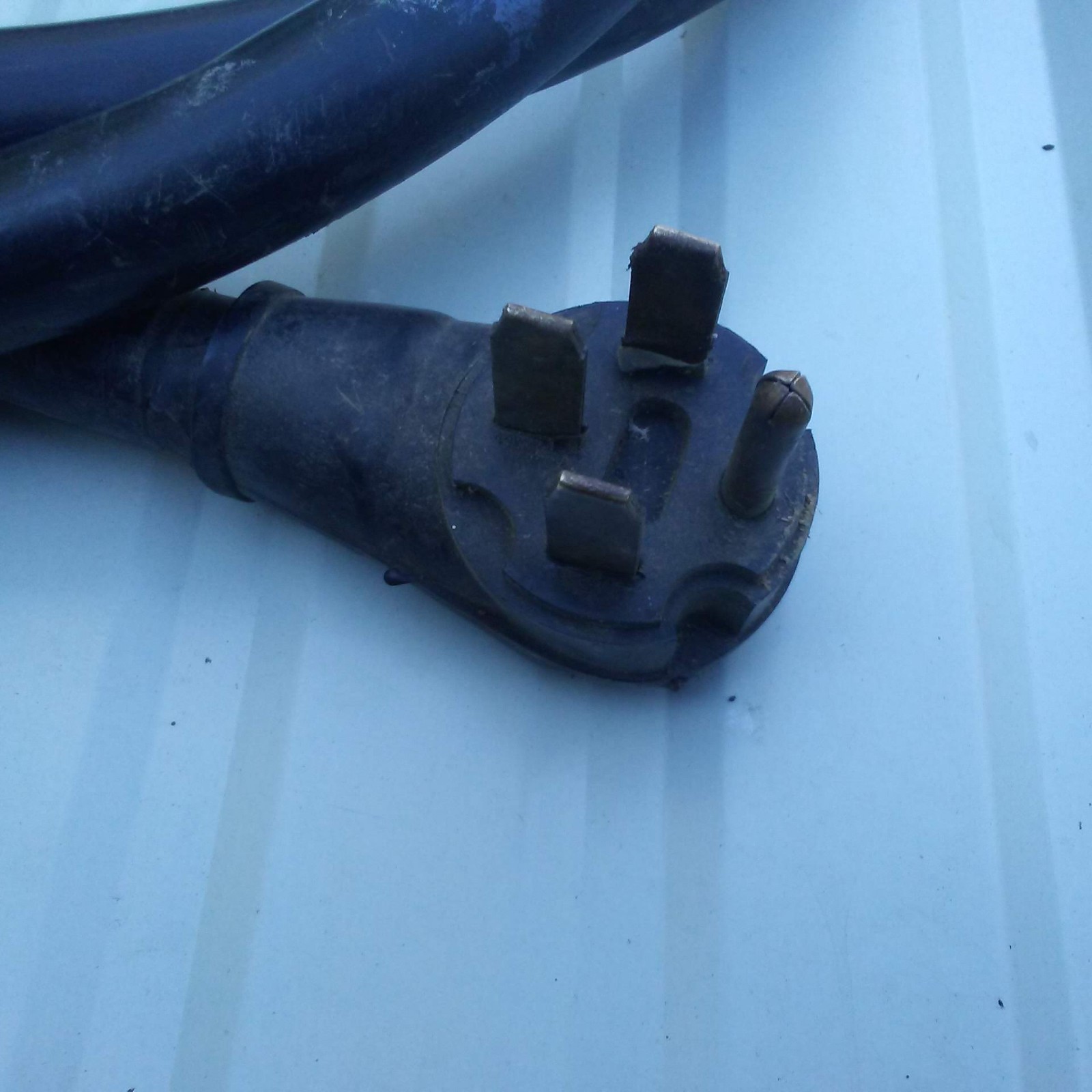 10 Foot Coleman 6/3 - 8/1 Extension Cord for Mobile Home Use.  50 Amperes.