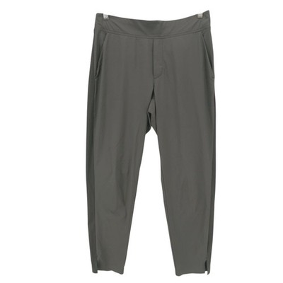 ATHLETA Brooklyn Ankle Pant Mountain Olive Featherweight Stretch Size 8