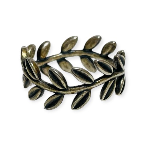 [HARANG] ★BTS 着用★HR 205R_Silver Laurel Wreath Ring HARANG] ☆BTS 着用☆HR 205R_Silver Laurel Wreath Ring