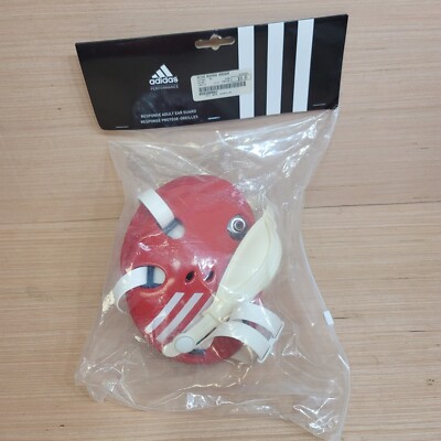 Adidas Response Wrestling Headgear/Earguards, Model AE 100, Red