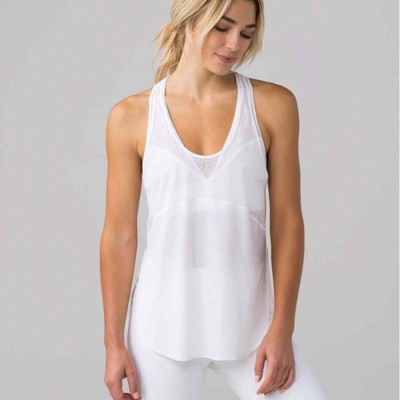 Lululemon Twist & Train Tank in White (First Release) Athlet