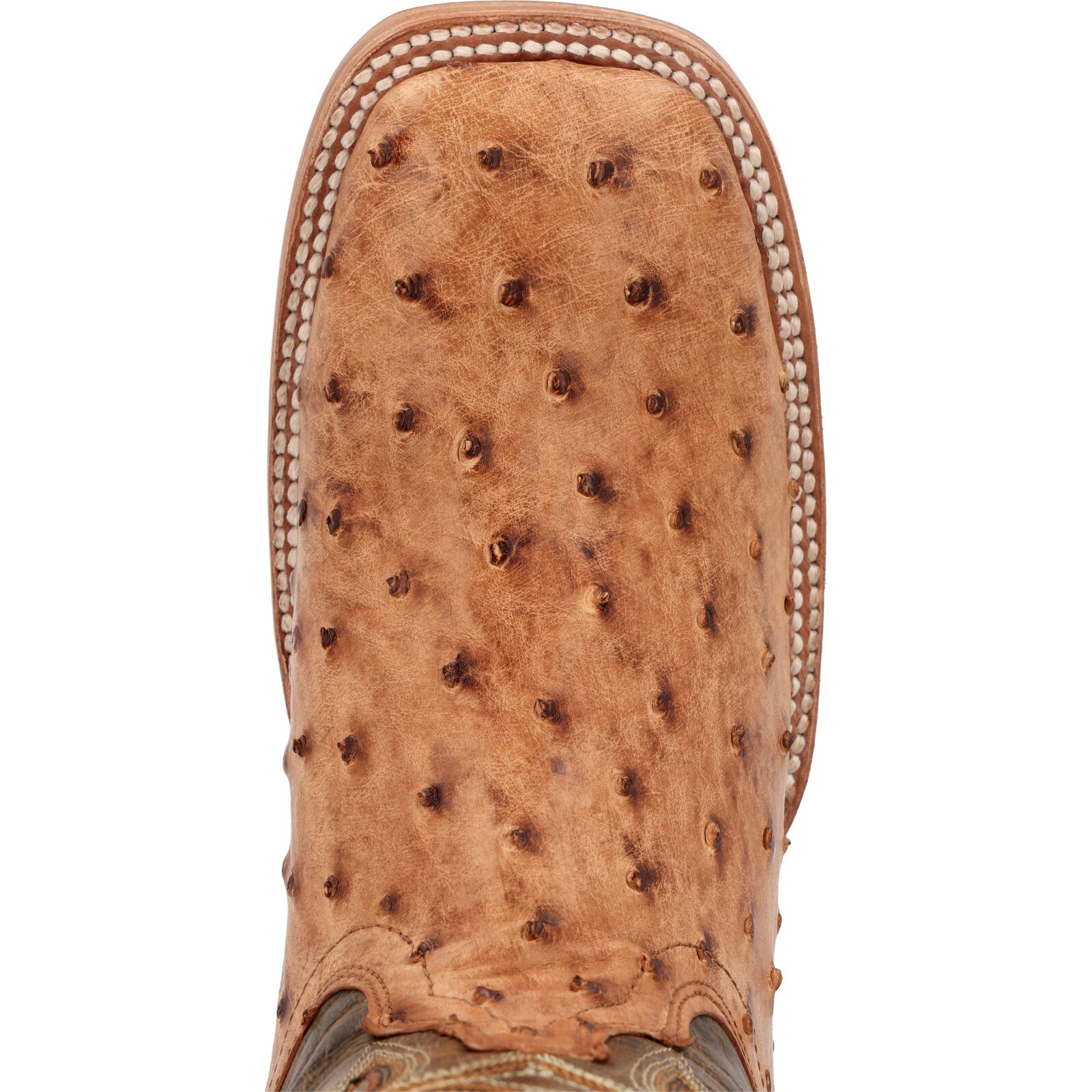 Pre-owned Durango Boots Durango® Prca Collection Full-quill Ostrich Western Boots Ddb0472 - All Sizes In Antiqued Saddle