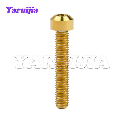 Titanium Bolt M5 M6 Cap Head Torx Screw 10 15 20 25 30 35 40 45 50 60 65 70 80mm